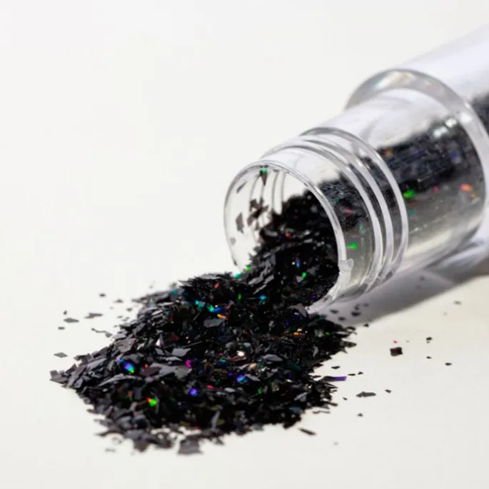 Virutas de purpurina negras Black Onyx Magic Sparkles 3 g - PME