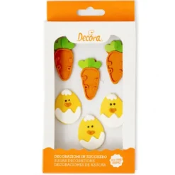 Zanahorias y huevos de azúcar (6) - Decora