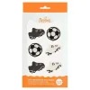 Zapatillas y balones de fútbol de azúcar (6) - Decora