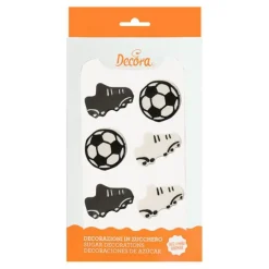 Zapatillas y balones de fútbol de azúcar (6) - Decora