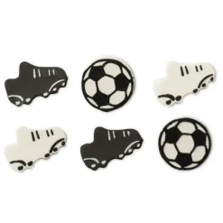 Zapatillas y balones de fútbol de azúcar (6) - Decora